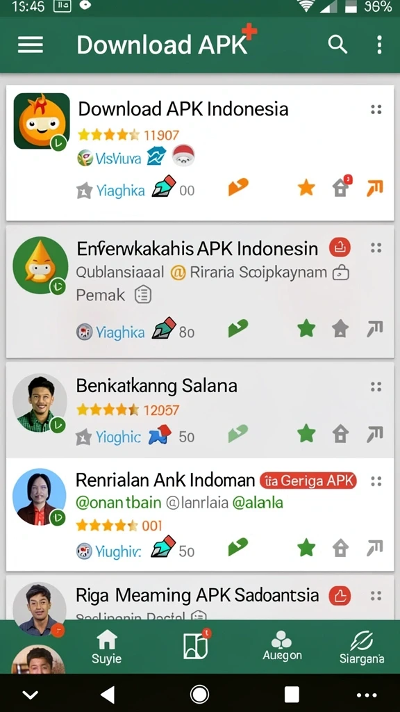 33l - Pengaturan karakter yang unik dan beragam.