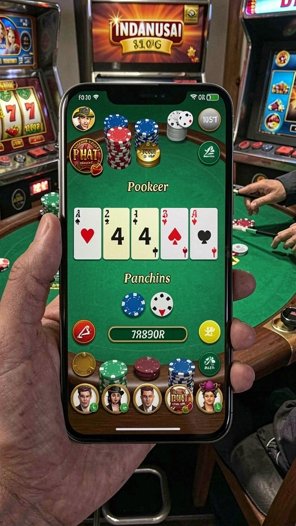 hp777 - Tampilan antarmuka yang menarik dan intuitif.