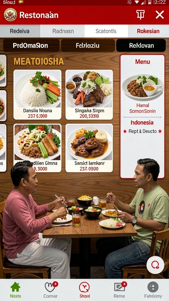 indslot - Tampilan antarmuka yang menarik dan mudah dinavigasi.