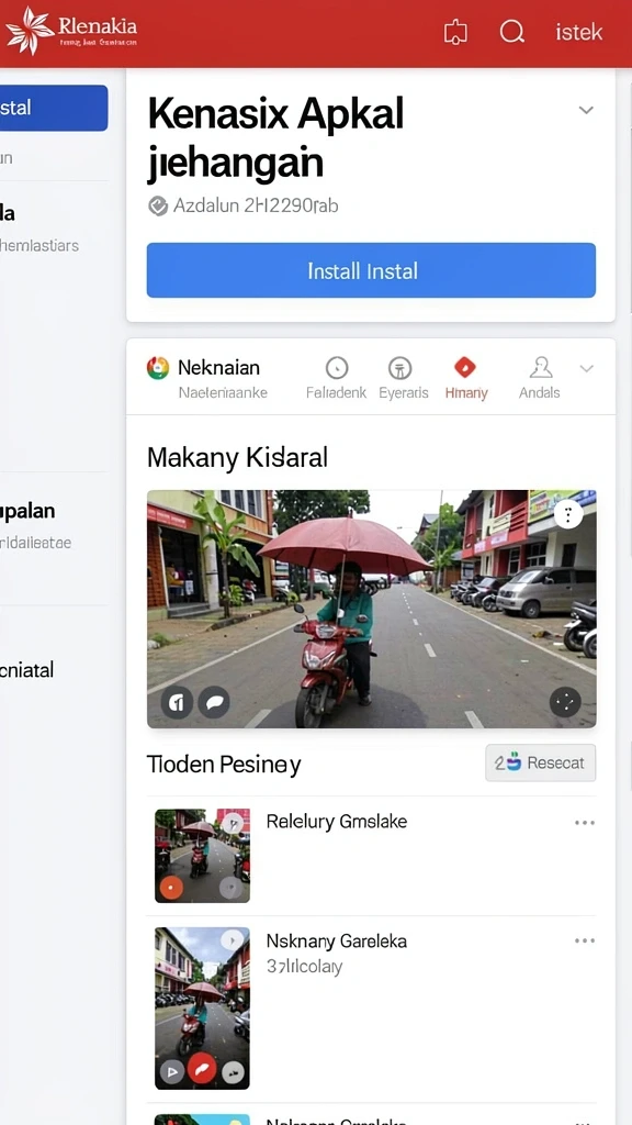 pisang123 - Tampilan awal aplikasi PISANG123 yang menarik.