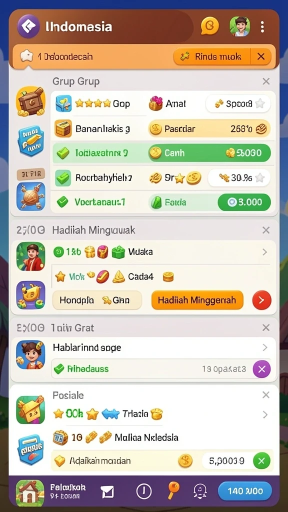 suhu777 - Grafis game yang cerah dan penuh warna.
