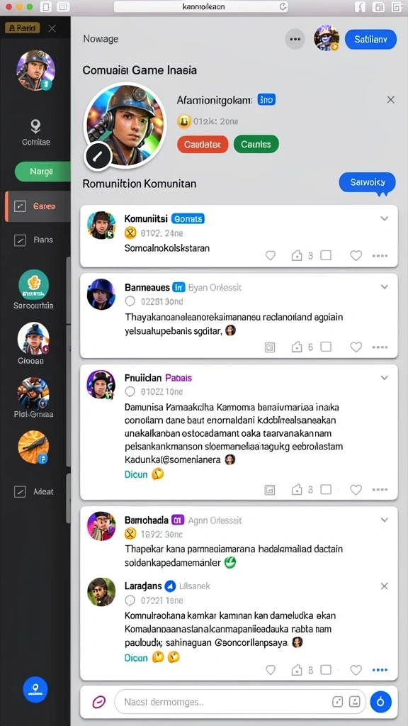 wayang88 - Tampilan antarmuka yang sederhana dan mudah dinavigasi.